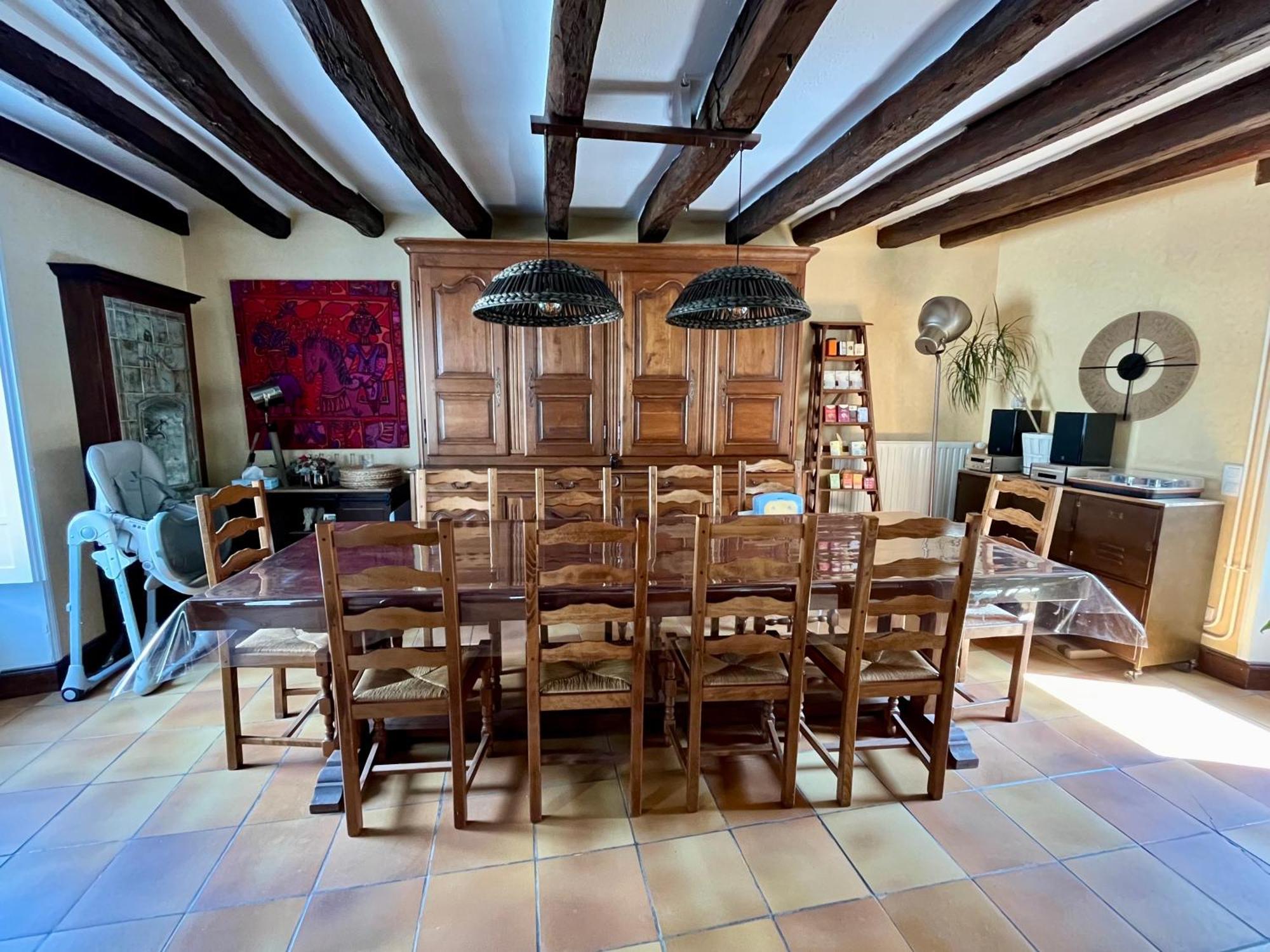 2 chambres dans maison de campagne avec piscine intérieure Lagery Exterior foto